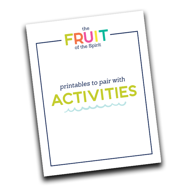 The Fruit of the Spirit Activity Book